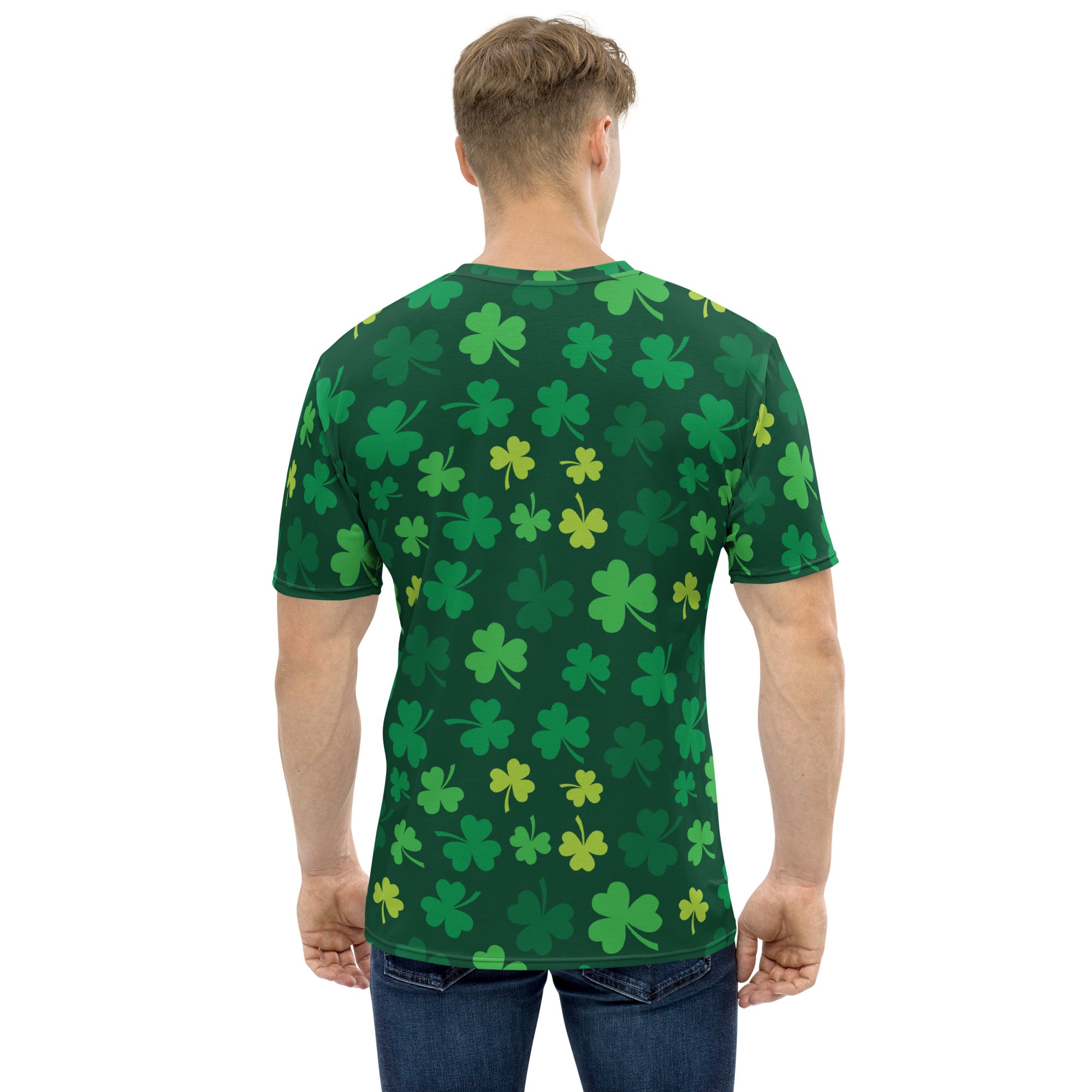 Shamrock Pattern Men's T-shirt