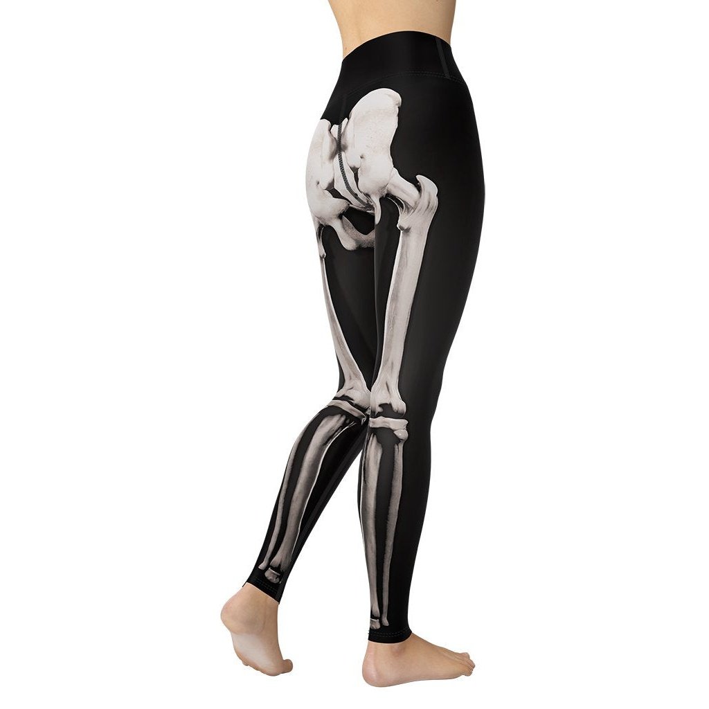Skeleton Yoga Leggings