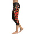 Snakes & Flowers Capris