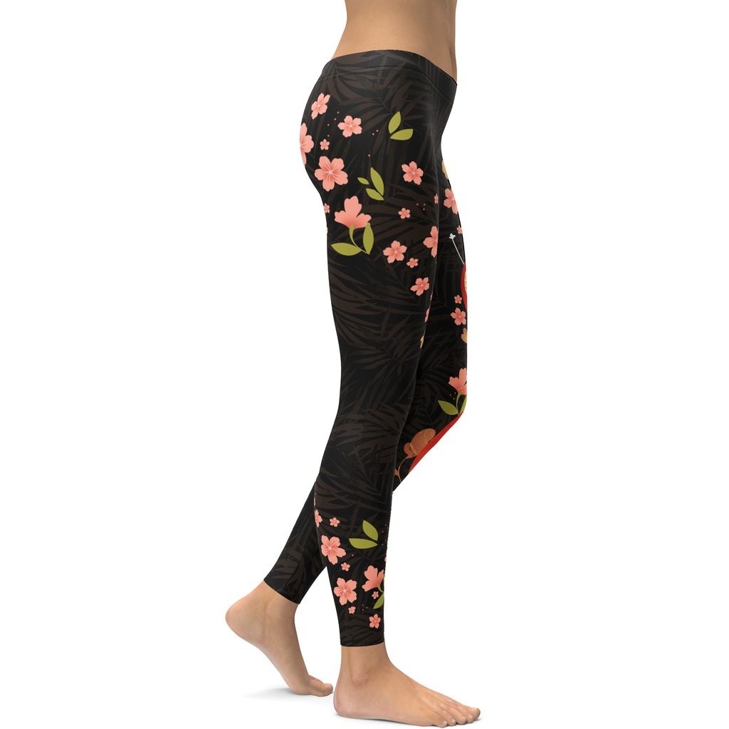 Snakes & Flowers Leggings