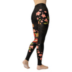 Snakes & Flowers Yoga Leggings
