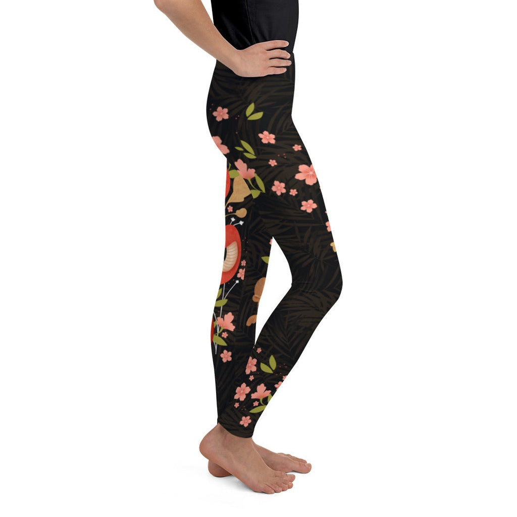 Snakes & Flowers Youth Leggings