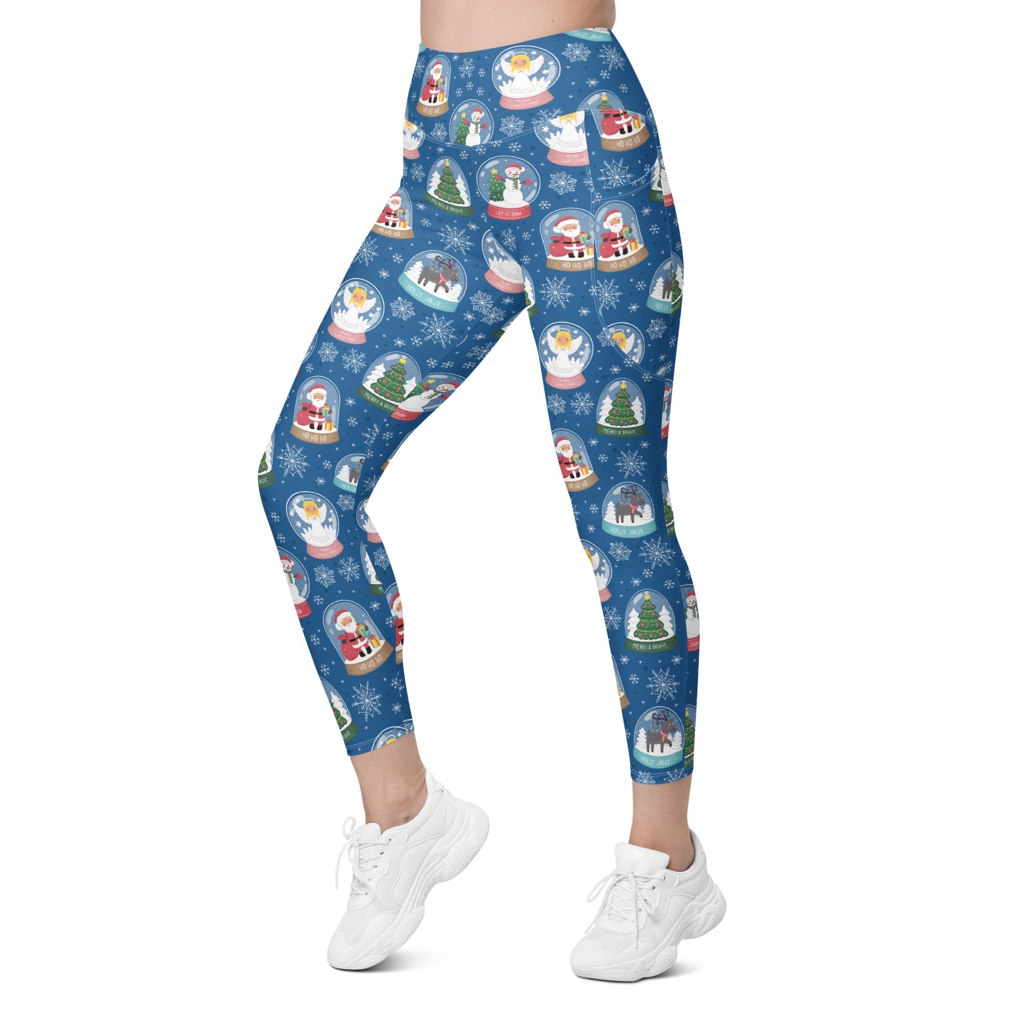 Snow Globe Pattern Leggings: Women's Christmas Outfits, 59% OFF