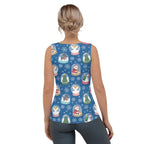 Snow Globe Pattern Tank Top