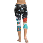 Snowy Christmas Capris