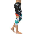 Snowy Christmas Capris