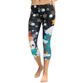 Snowy Christmas Capris