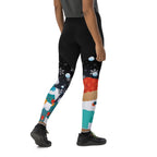 Snowy Christmas Compression Leggings