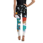 Snowy Christmas Youth Leggings