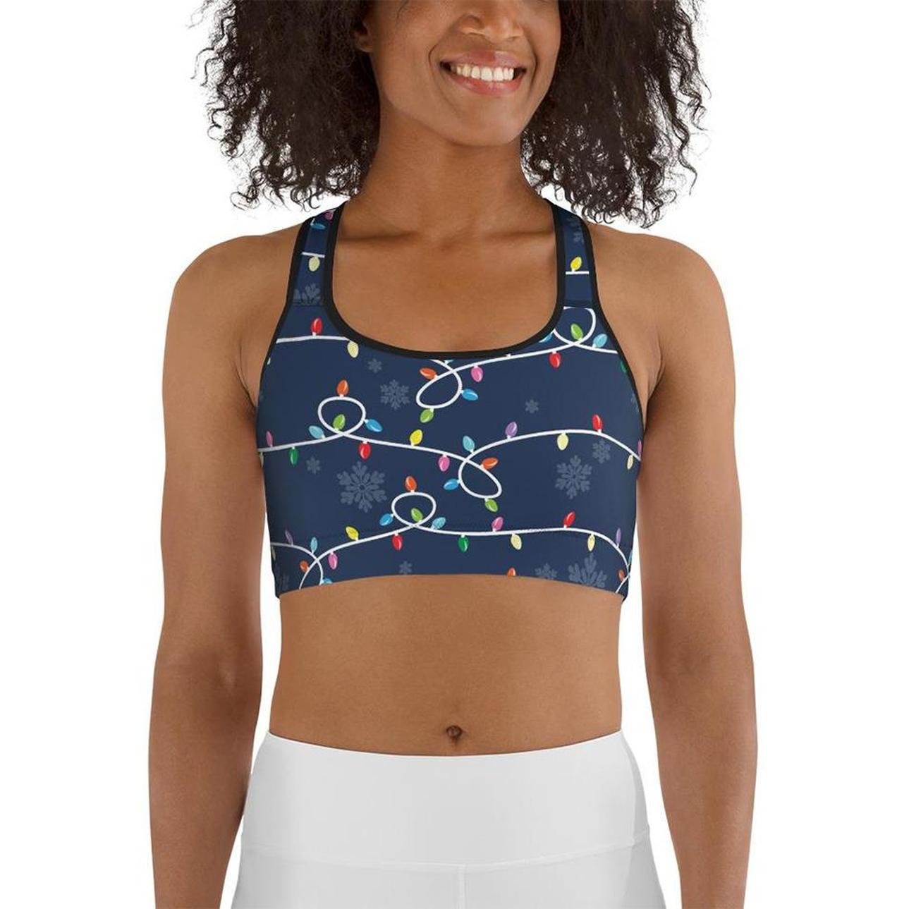So Festive Christmas Sports Bra