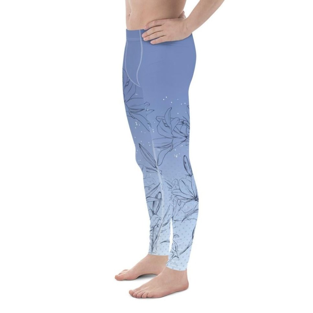 Soft Lilies Men's Leggings