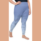 Soft Lilies Plus Size Leggings