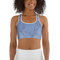 Soft Lilies Sports Bra