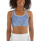 Soft Lilies Sports Bra
