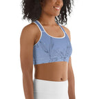 Soft Lilies Sports Bra