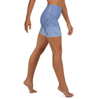 Soft Lilies Yoga Shorts