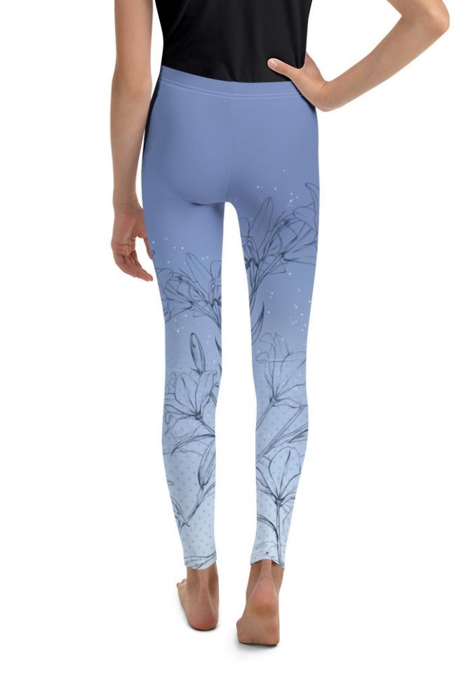 Soft Lilies Youth Leggings