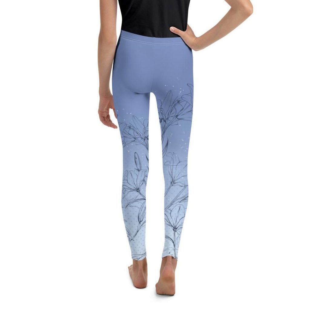 Soft Lilies Youth Leggings