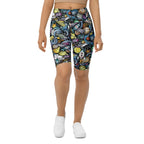 Space Travel Biker Shorts