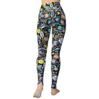 Space Travel Yoga Leggings