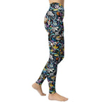 Space Travel Yoga Leggings