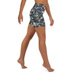 Space Travel Yoga Shorts