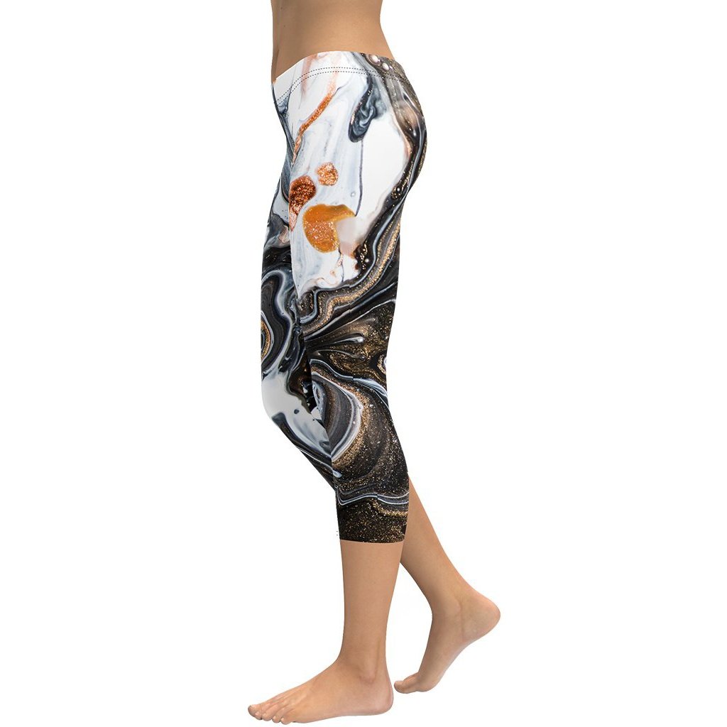 Speck of Gold Capris