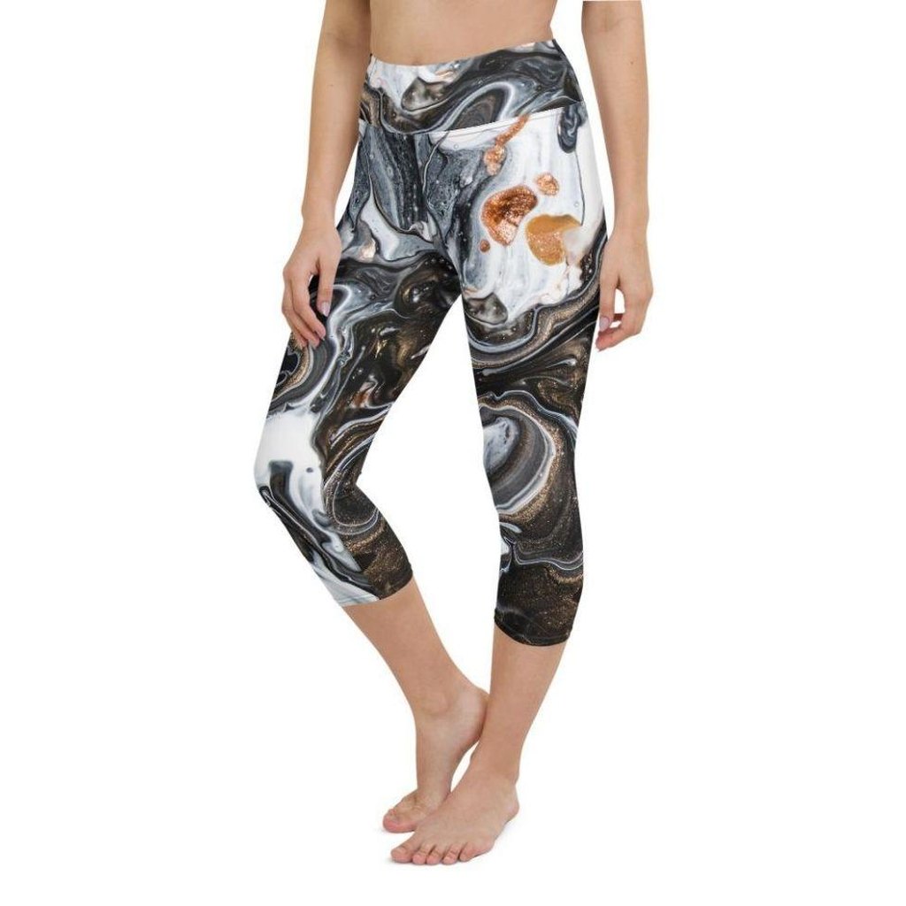 Speck of Gold Yoga Capris