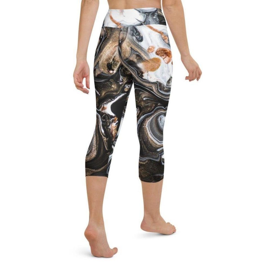 Speck of Gold Yoga Capris