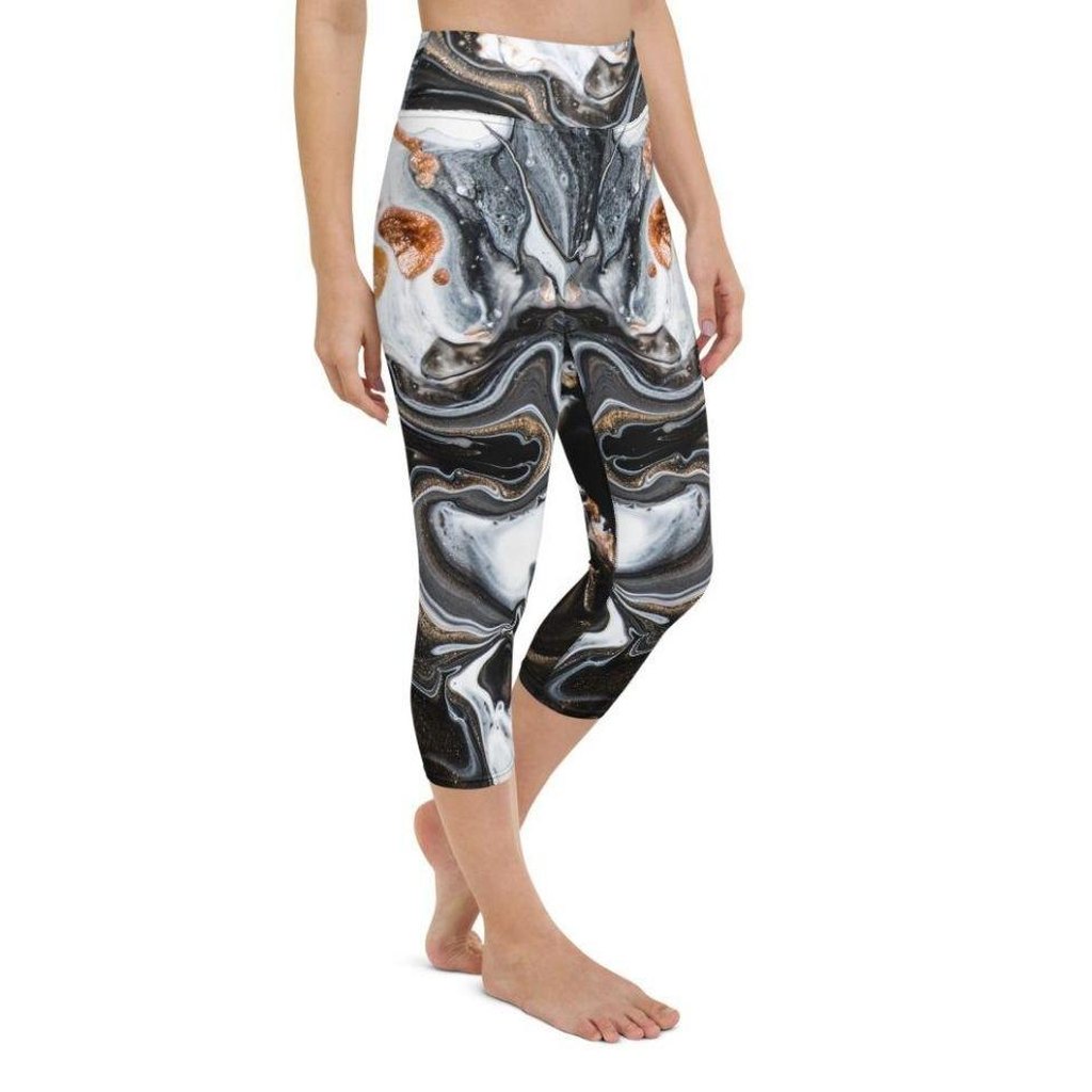 Speck of Gold Yoga Capris