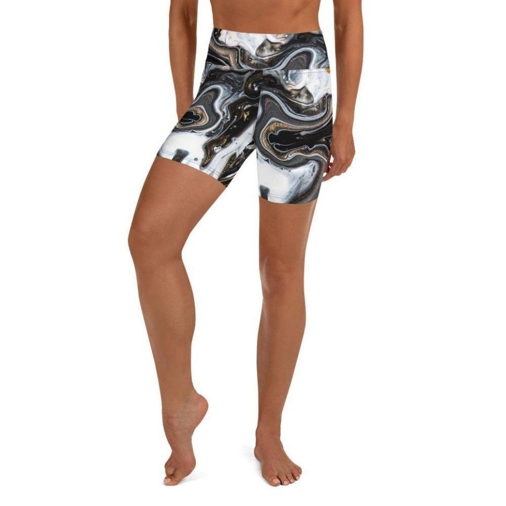 Speck of Gold Yoga Shorts