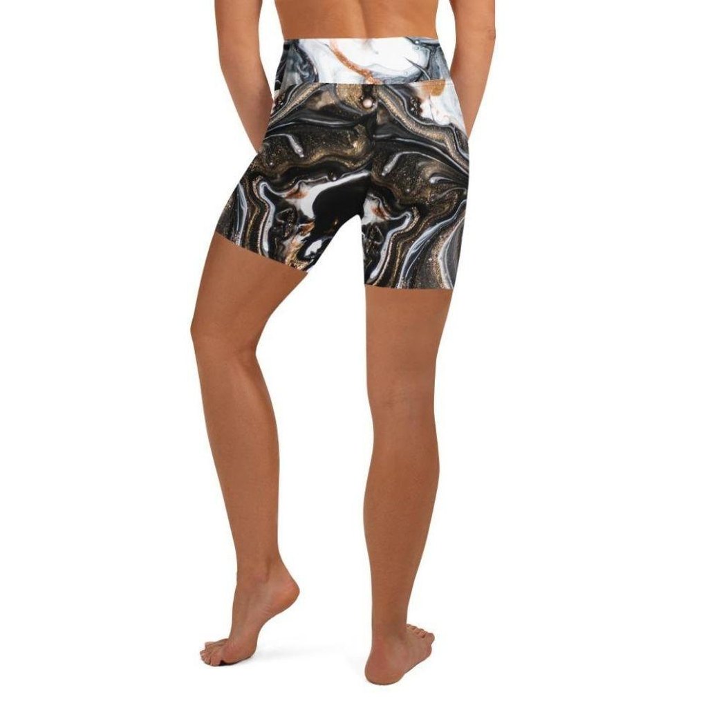 Speck of Gold Yoga Shorts