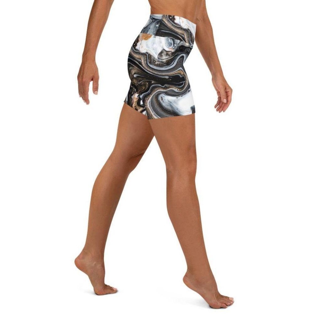 Speck of Gold Yoga Shorts
