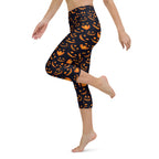 Spooktacular Halloween Yoga Capris