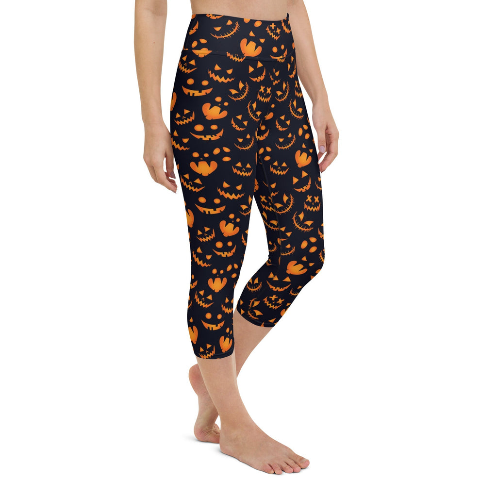 Spooktacular Halloween Yoga Capris