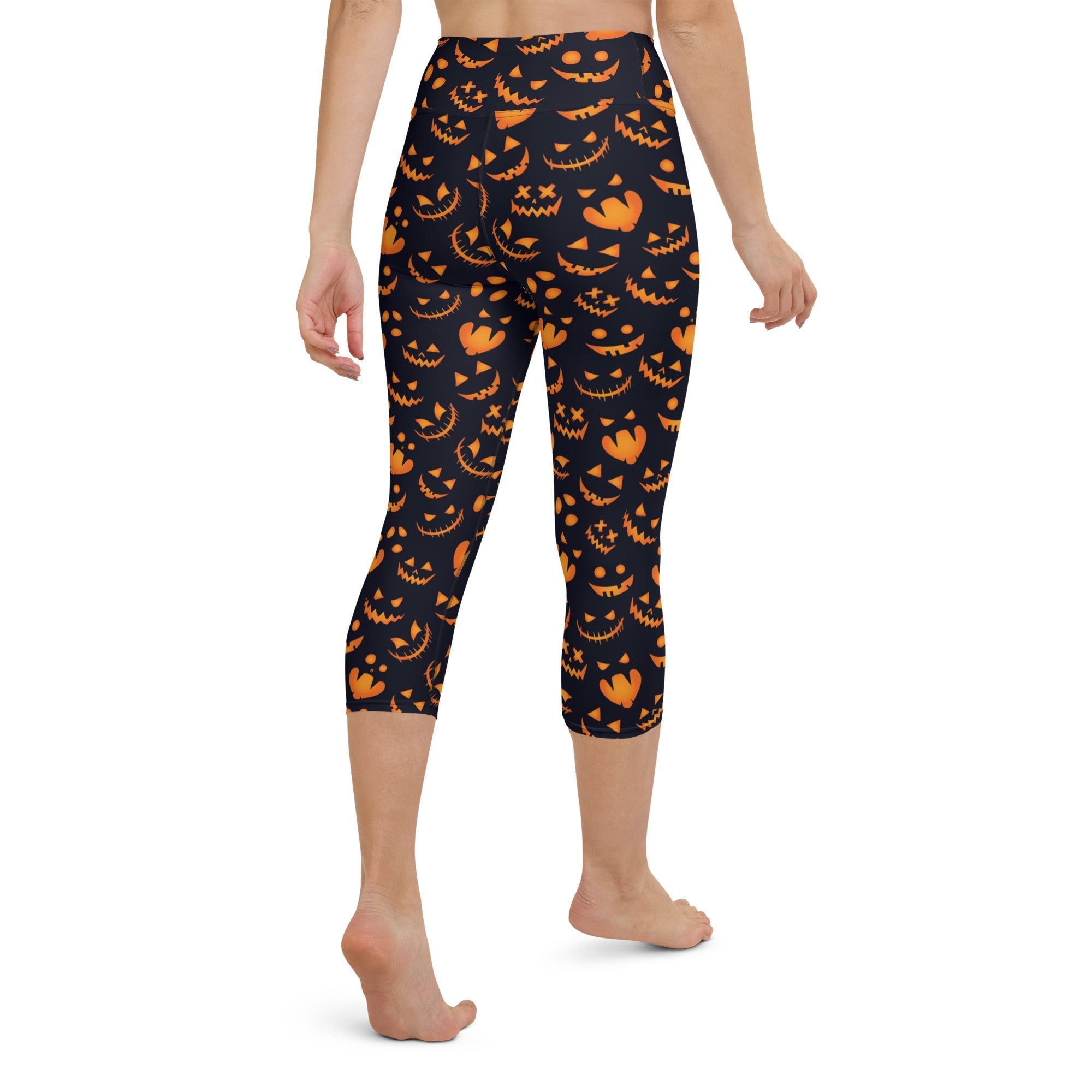 Spooktacular Halloween Yoga Capris
