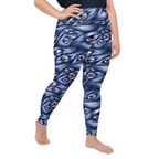 Spooky Eyes Plus Size Leggings
