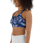 Spooky Eyes Sports Bra