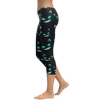 Spooky Halloween Cat Capris