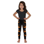 Spooky Halloween Pumpkin Kid's Leggings