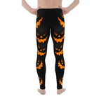 Spooky Halloween Pumpkin Men's Leggings