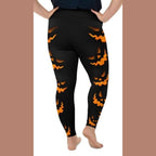 Spooky Halloween Pumpkin Plus Size Leggings