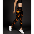 Spooky Pumpkin Halloween Leggings