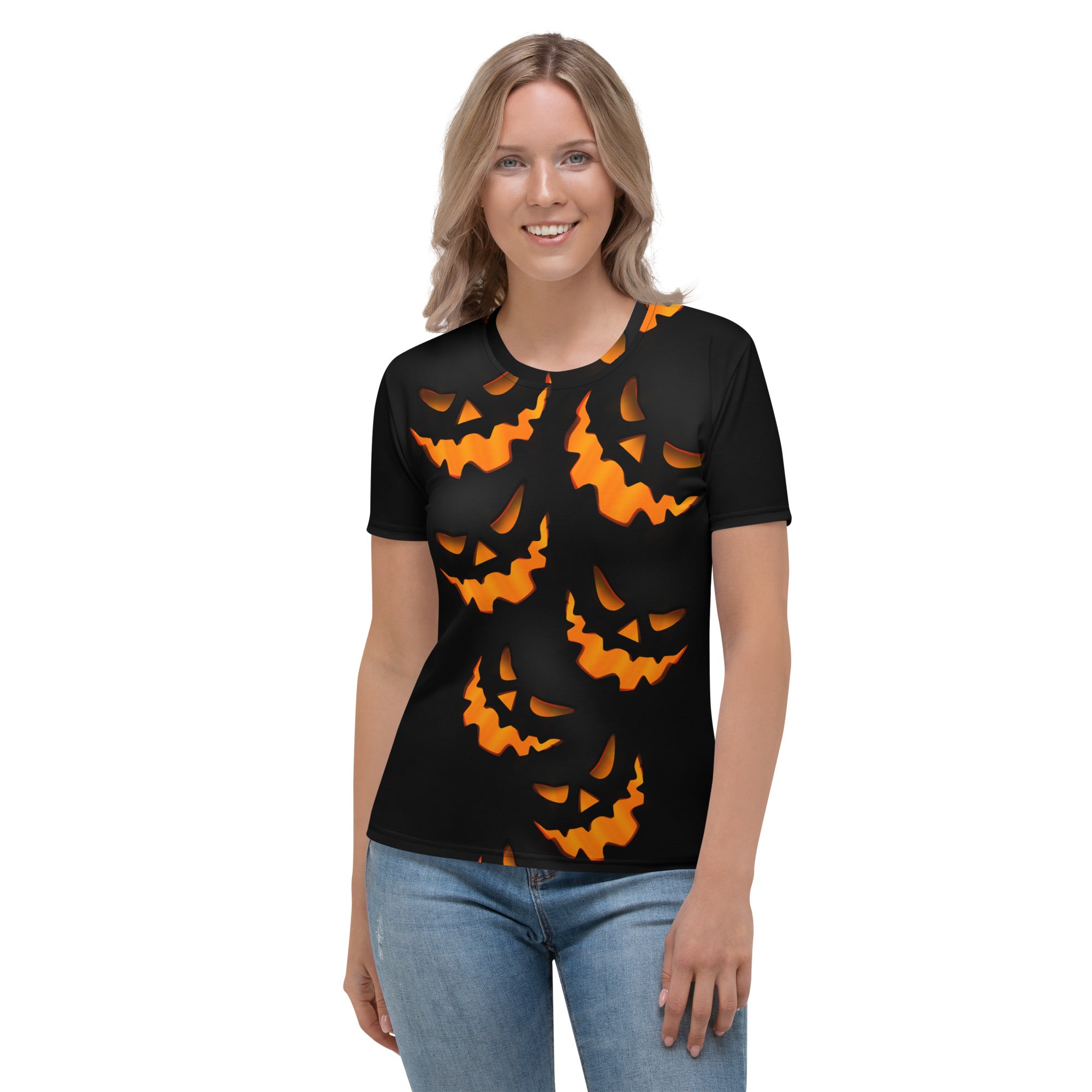 Spooky Pumpkin Halloween T-shirt