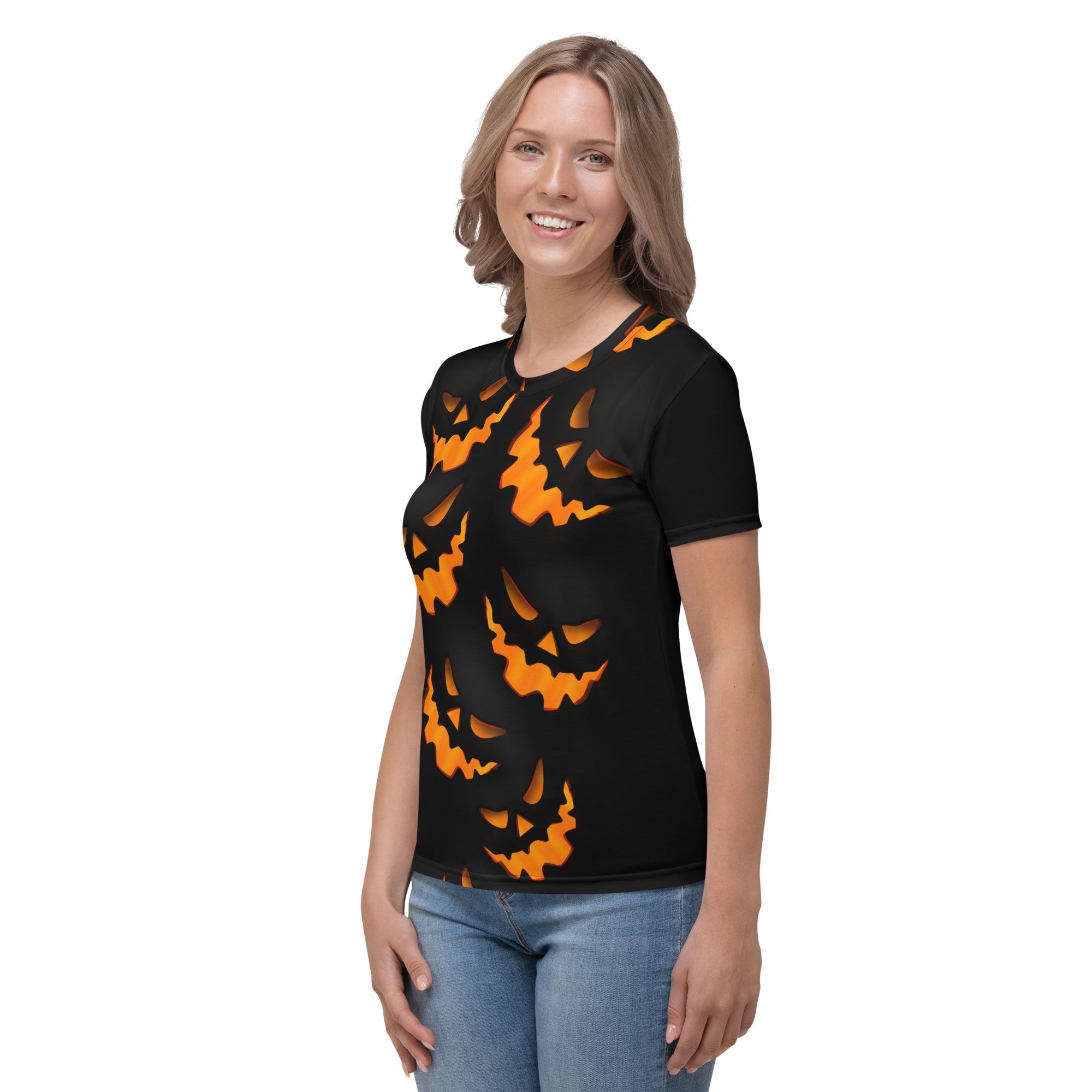 Spooky Pumpkin Halloween T-shirt
