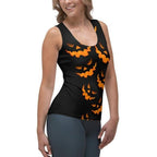 Spooky Pumpkin Halloween Tank Top