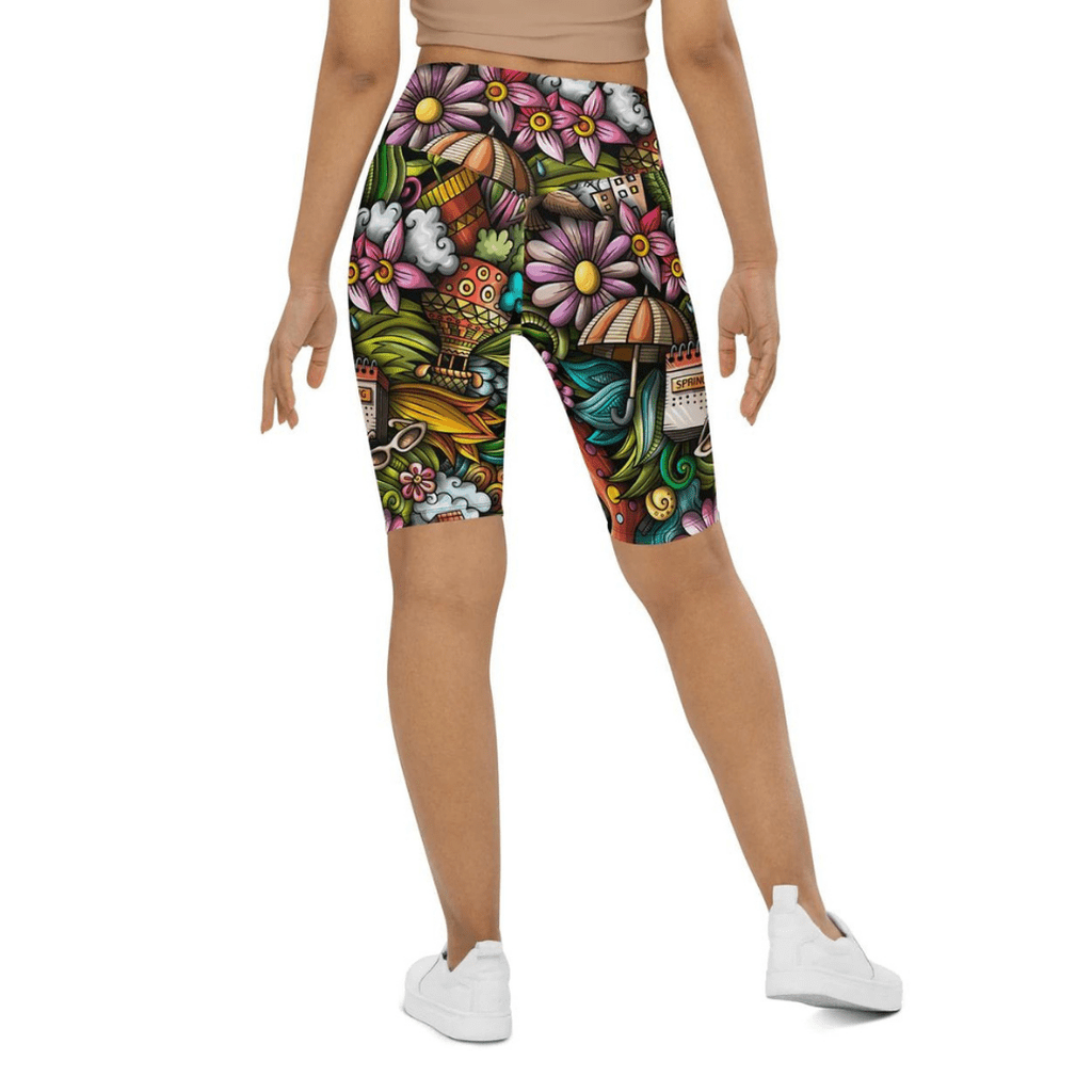 Springtime Biker Shorts