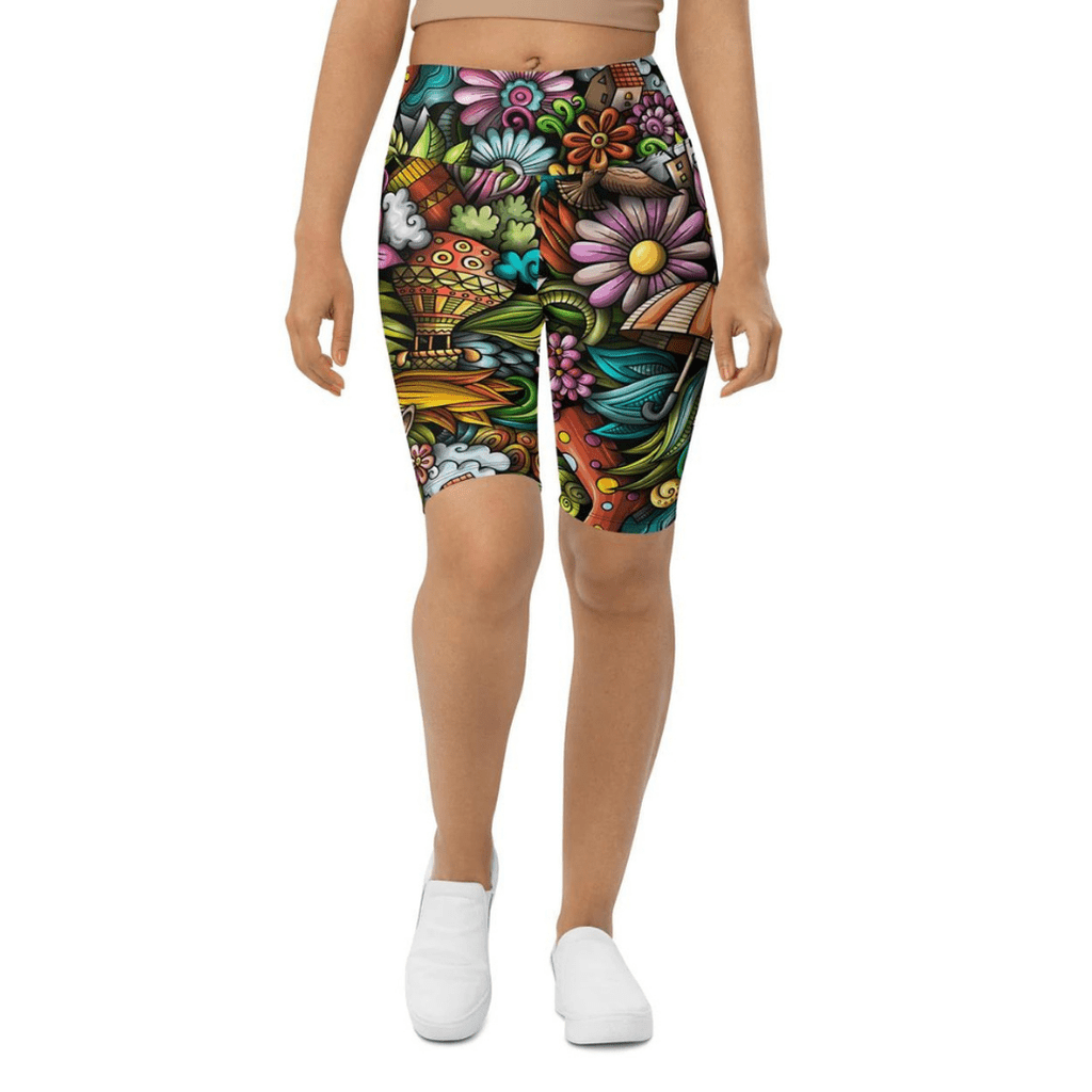 Springtime Biker Shorts