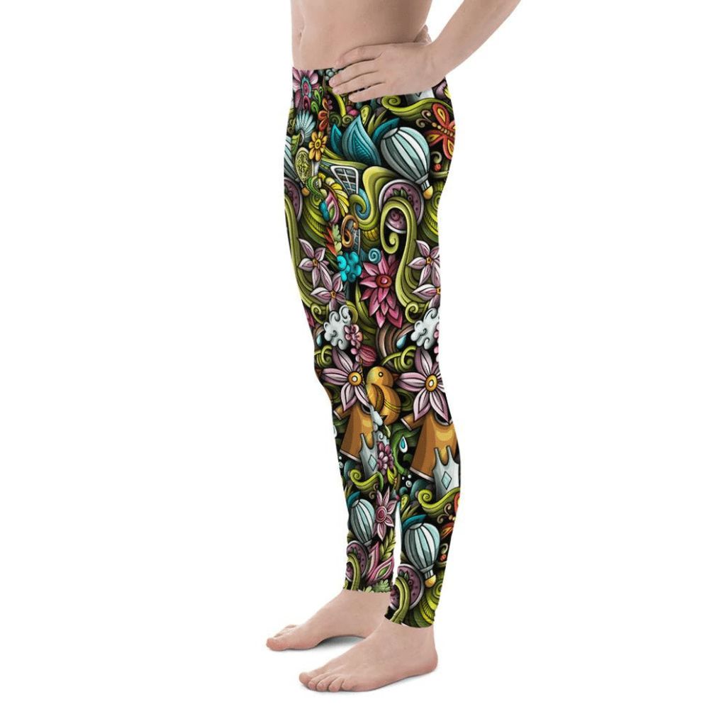 Springtime Men's Leggings