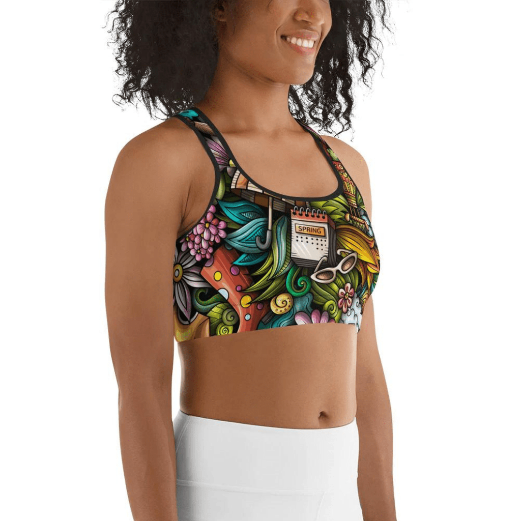 Springtime Sports Bra